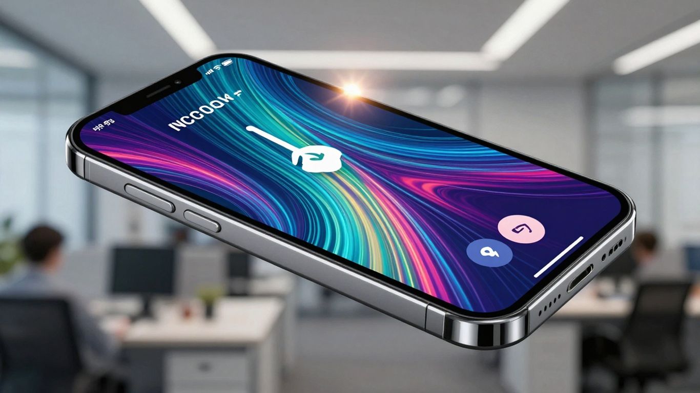 Virtual receptionist phone system analytics on a smartphone.