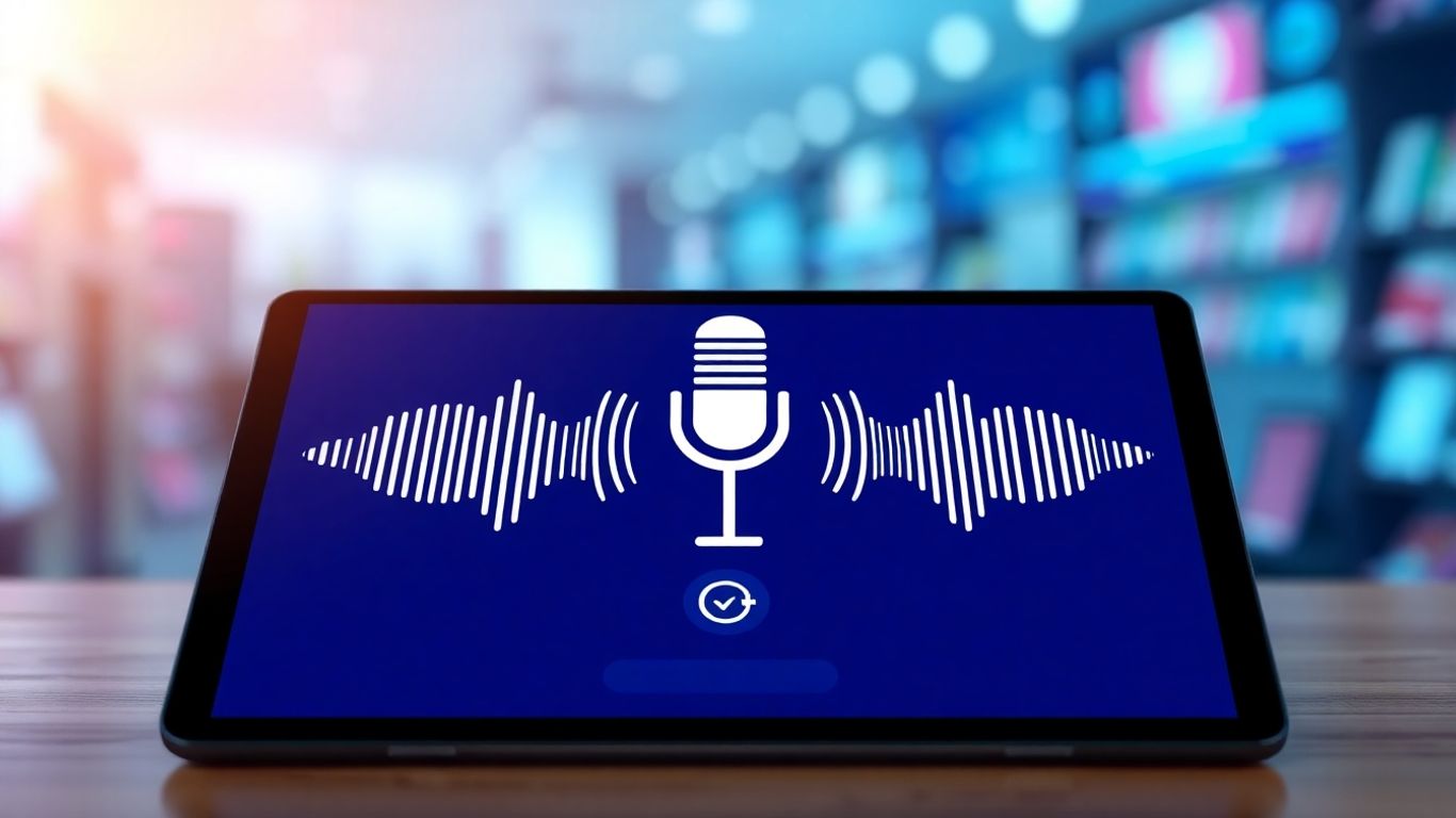 Voicebot AI interface interacting with customers