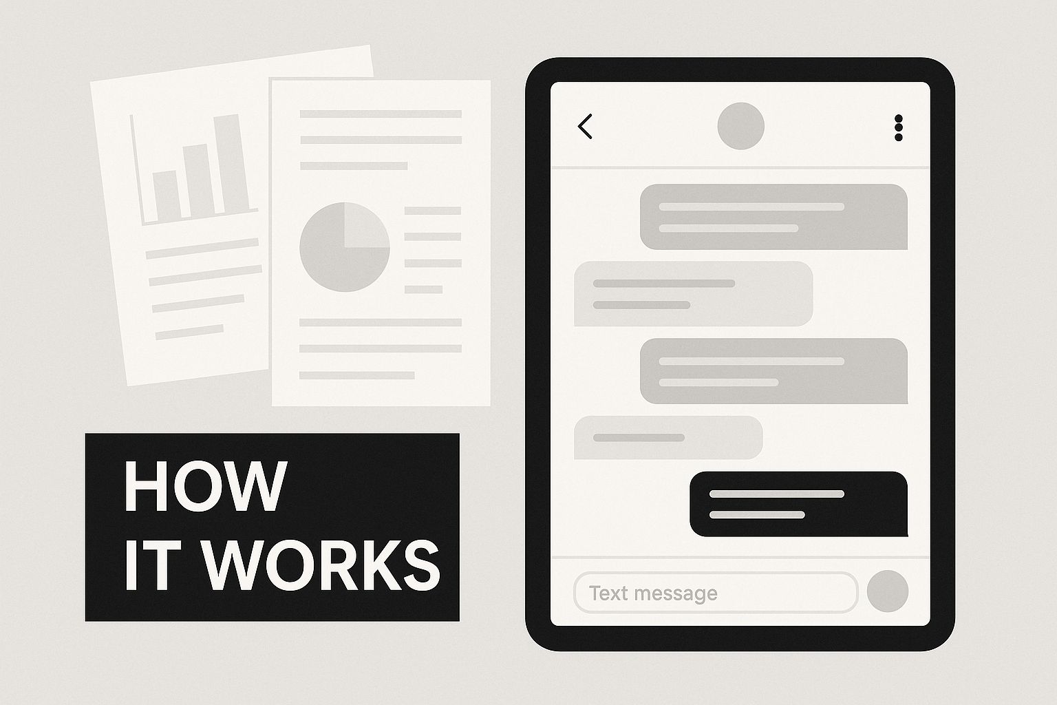 Infographic about business texting service