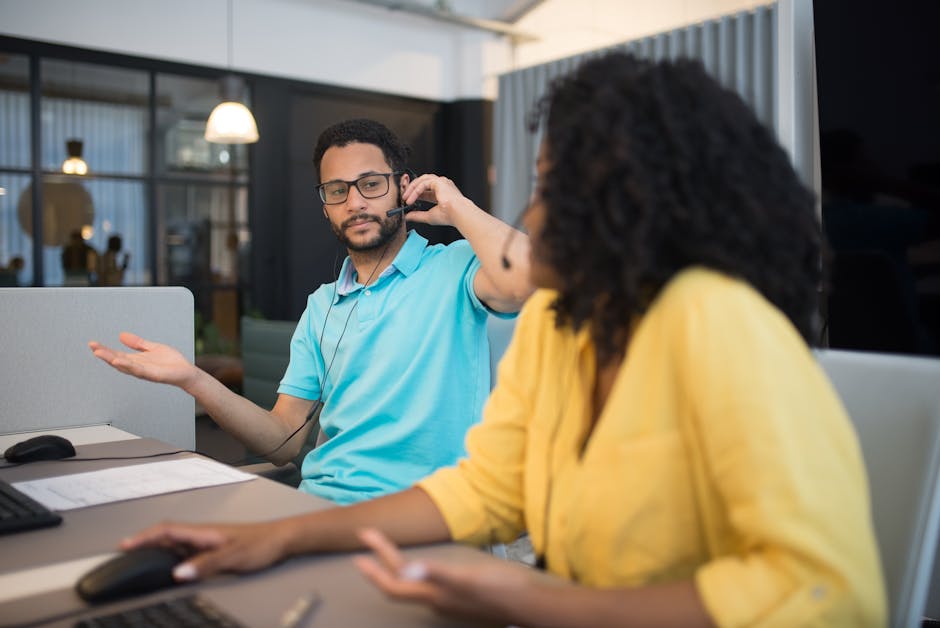 Visual representation of an AI receptionist managing calls with a focus on customer engagement metrics.