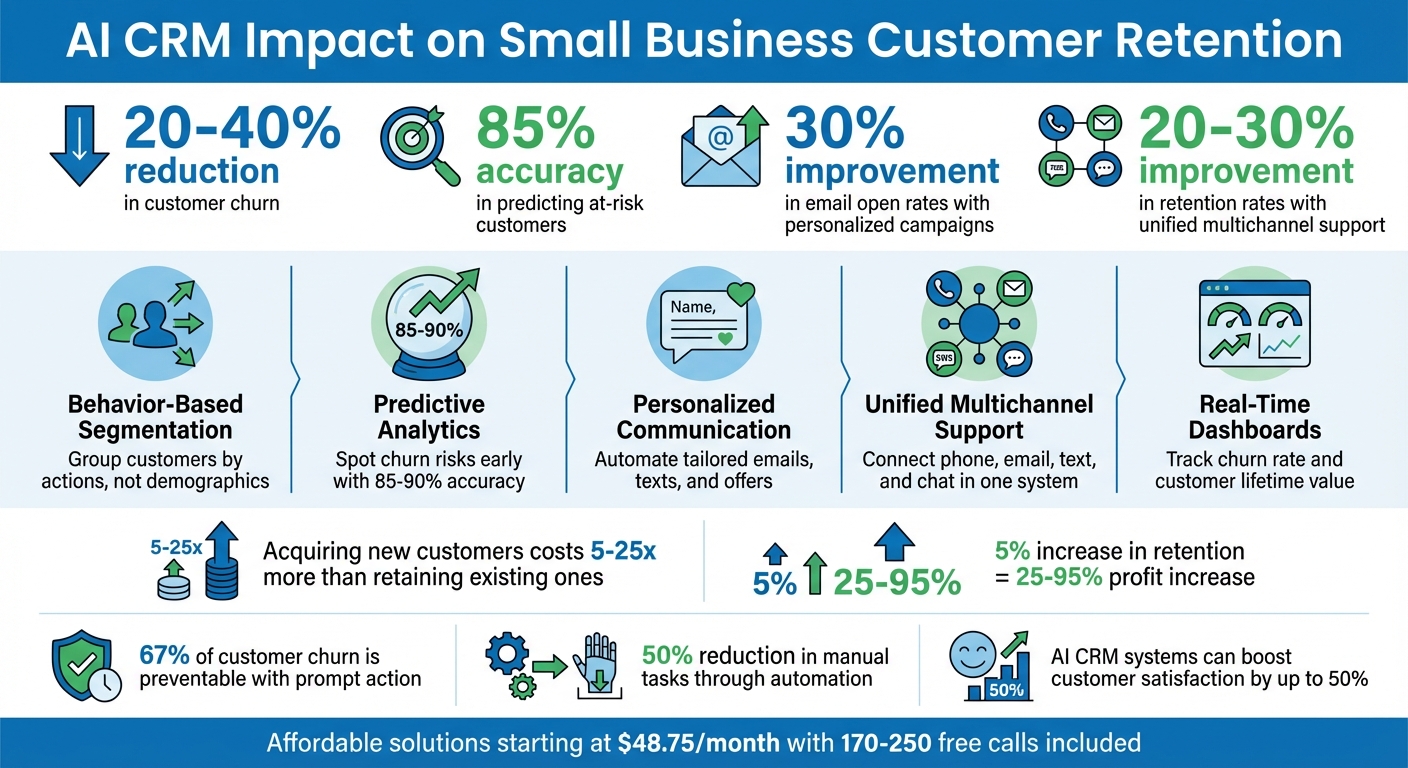 AI CRM Impact on Small Business Customer Retention: Key Statistics and Benefits
