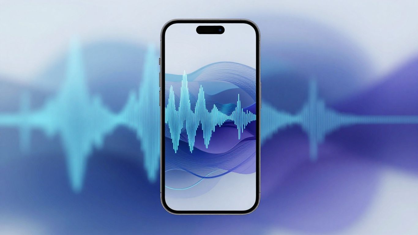 Smartphone with AI sound wave interaction