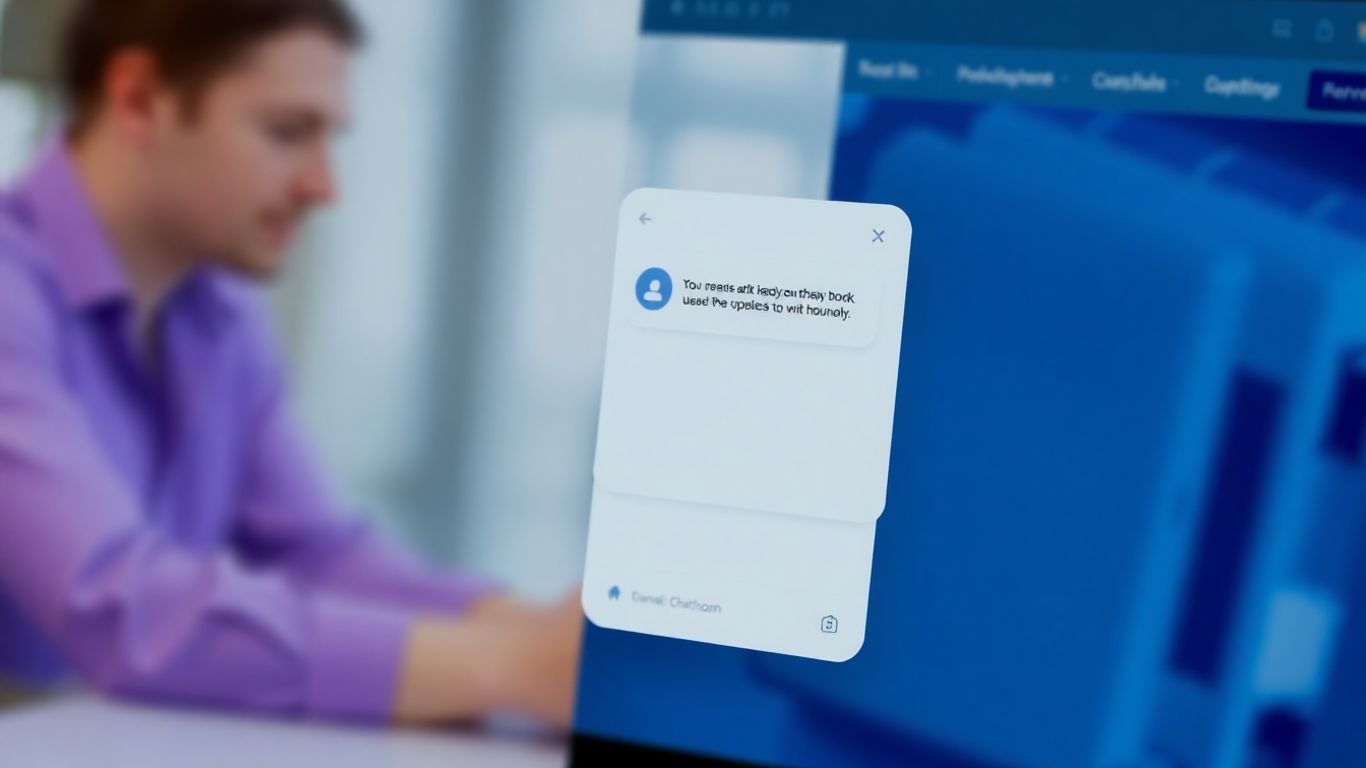 Tidio AI chatbot interface on a website.