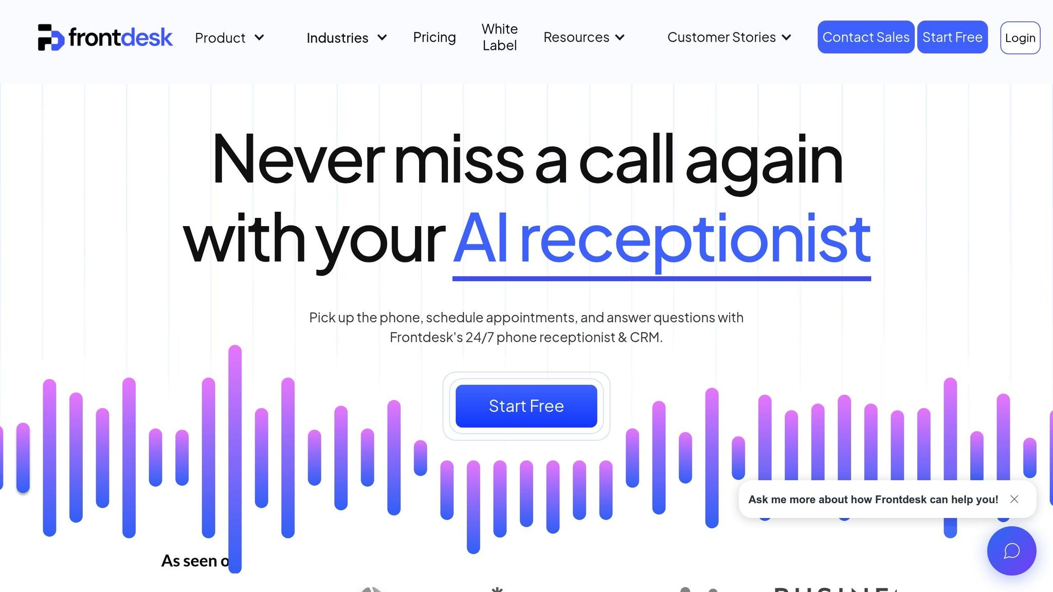 My AI Front Desk