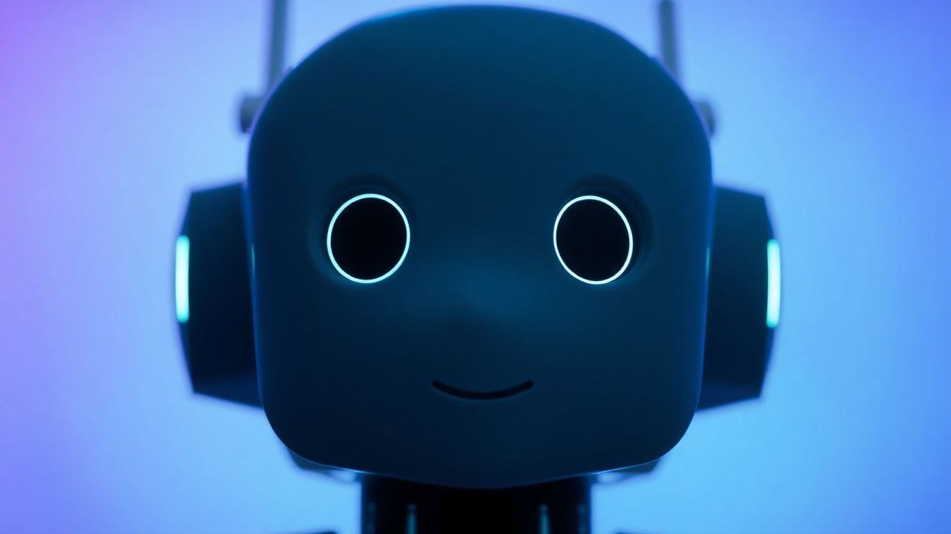 Perplexity AI chatbot interface with glowing accents.