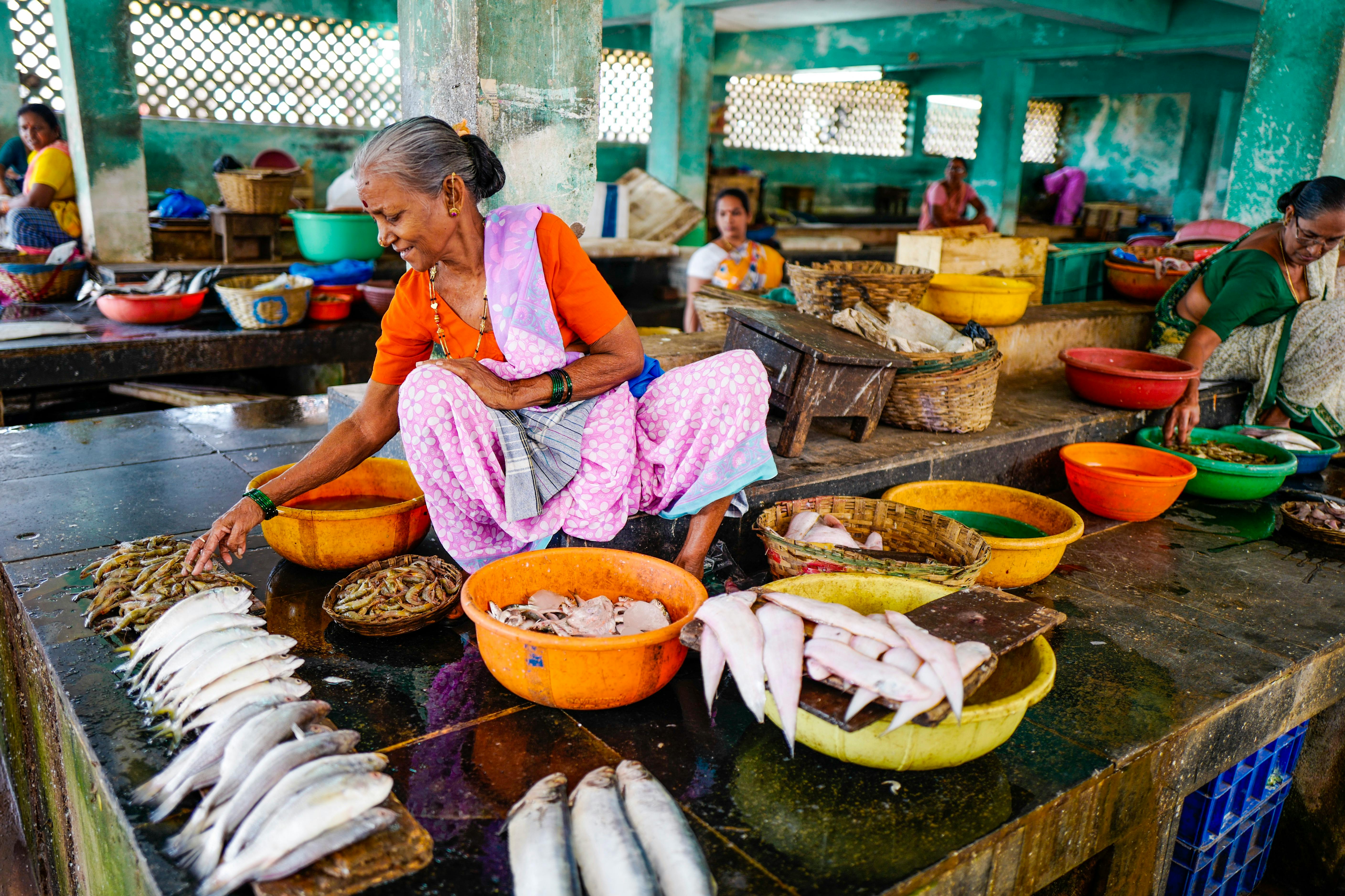 AI receptionist for Fish Market
