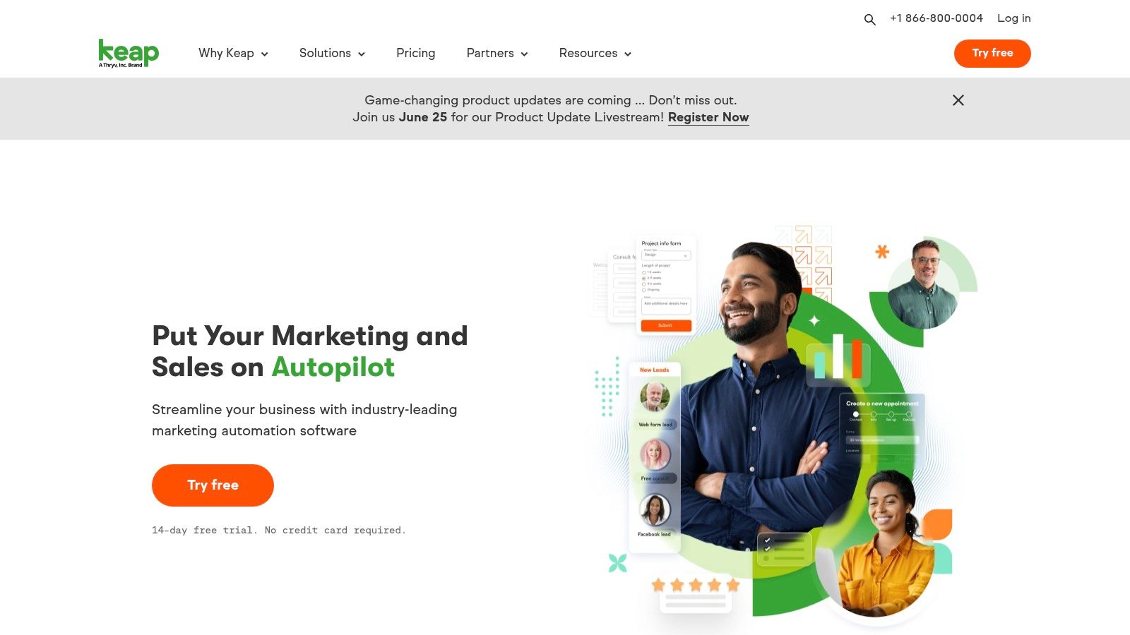 Keap (formerly Infusionsoft)