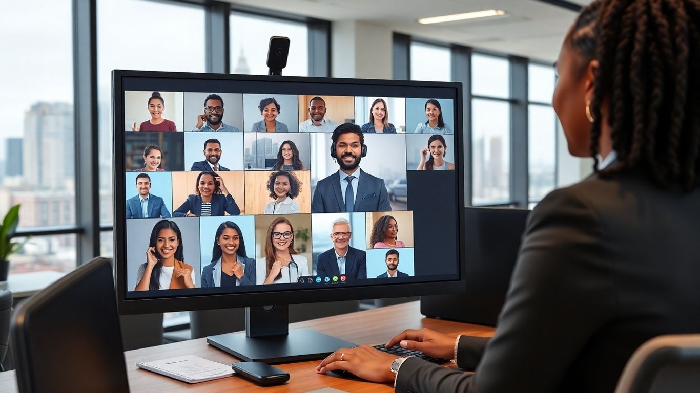 Virtual receptionist greets diverse clients in Jersey City office