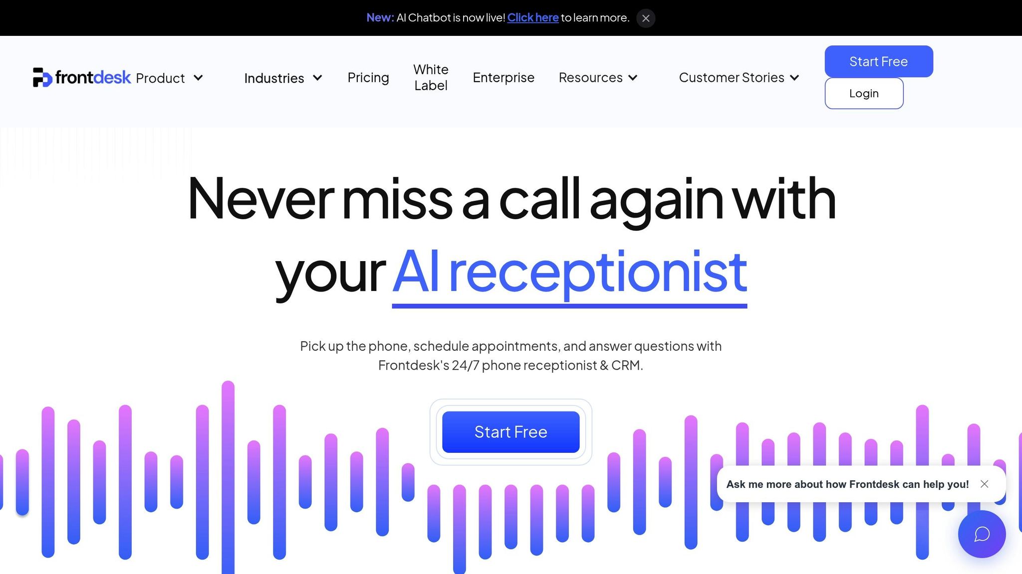 My AI Front Desk