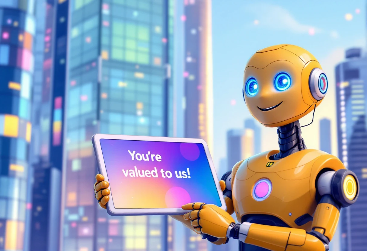 A dynamic visual representation of a friendly reminder message being sent to a client, highlighting technology’s role in maintaining customer relationships.