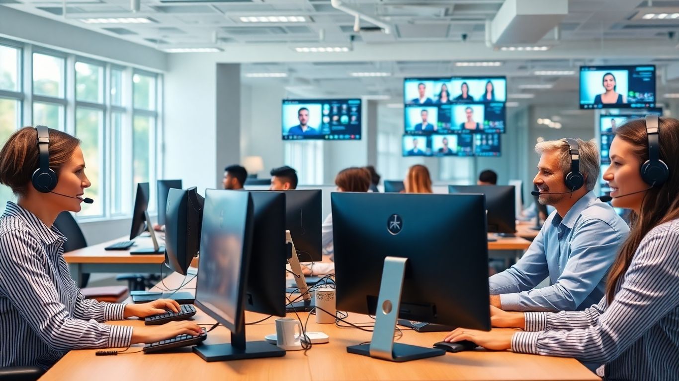 Modern call center agents using multiple digital channels