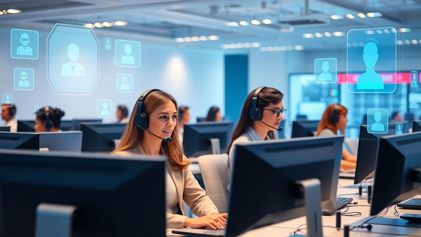 Futuristic call center agents using AI technology