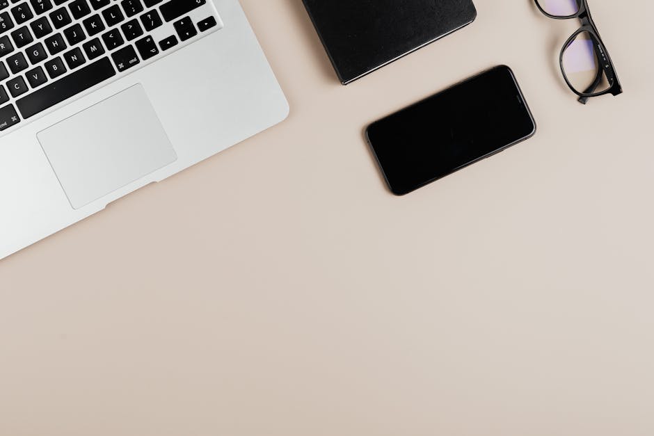 A warm, inviting phone setup in a comfortable office space, symbolizing personal connection in a professional setting