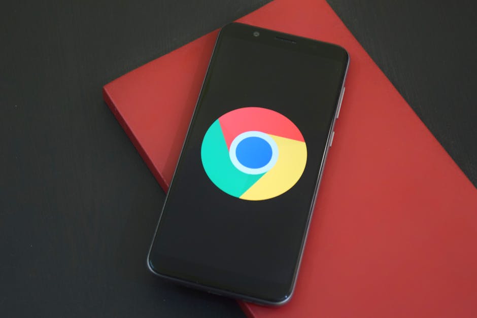 A creative design depicting a smartphone with a voice recording feature active, highlighting the Google Voice logo in the background.