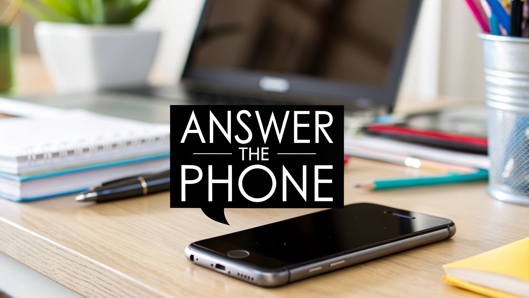How to Get Someone to Answer the Phone A Small Business Gui…