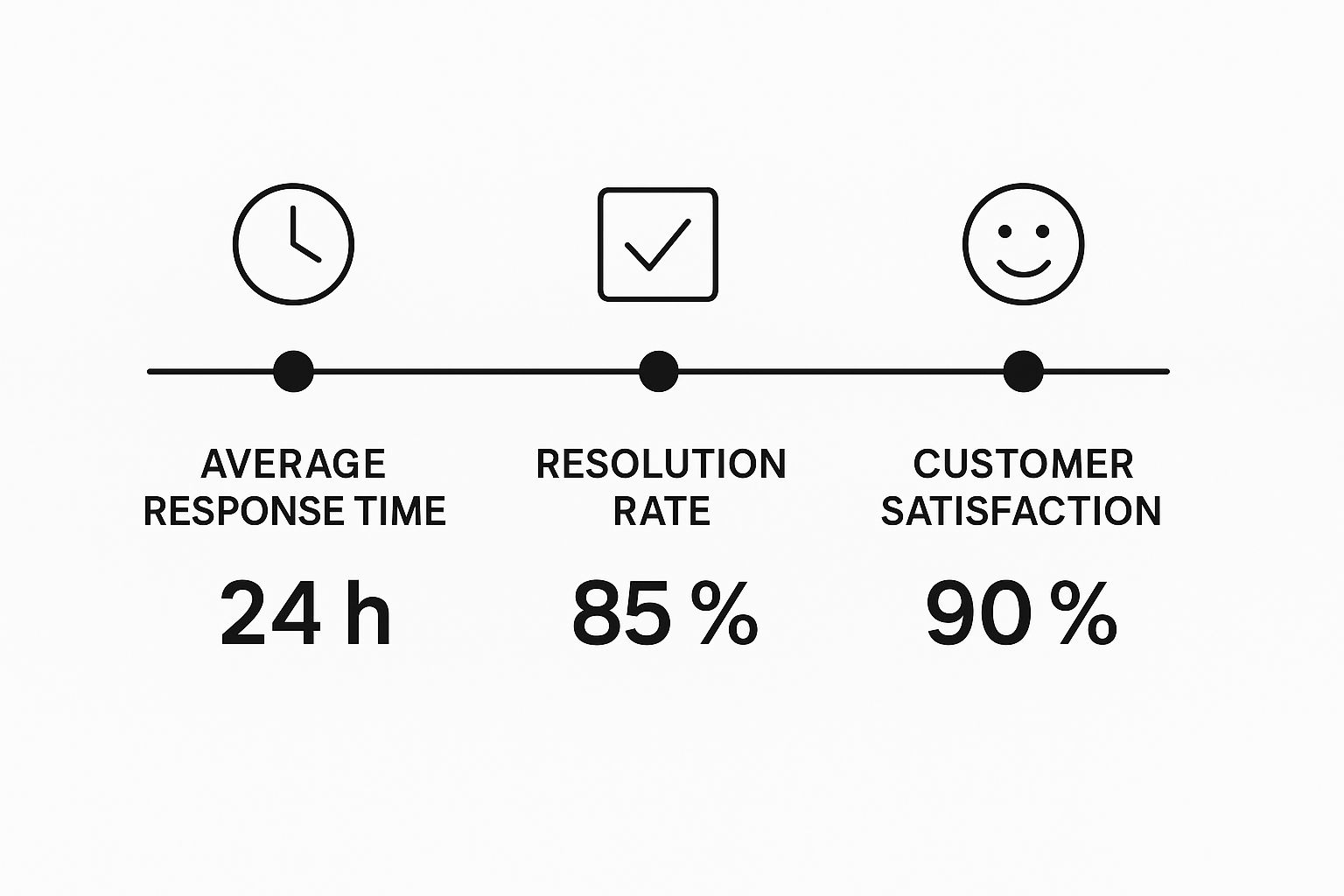 Infographic about how to handle customer complaints