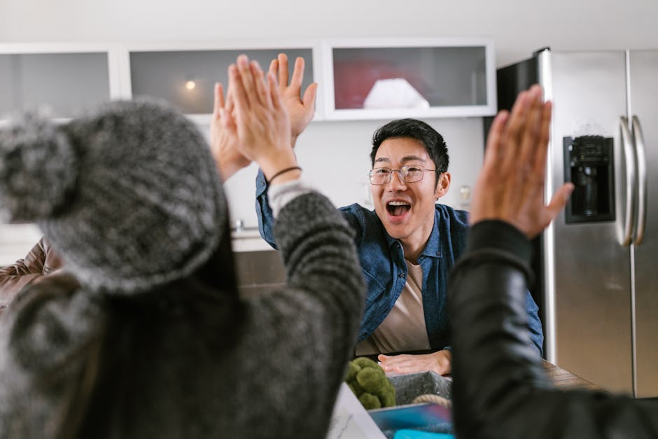 A vibrant online community of affiliates collaborating and sharing ideas, emphasizing support and engagement.