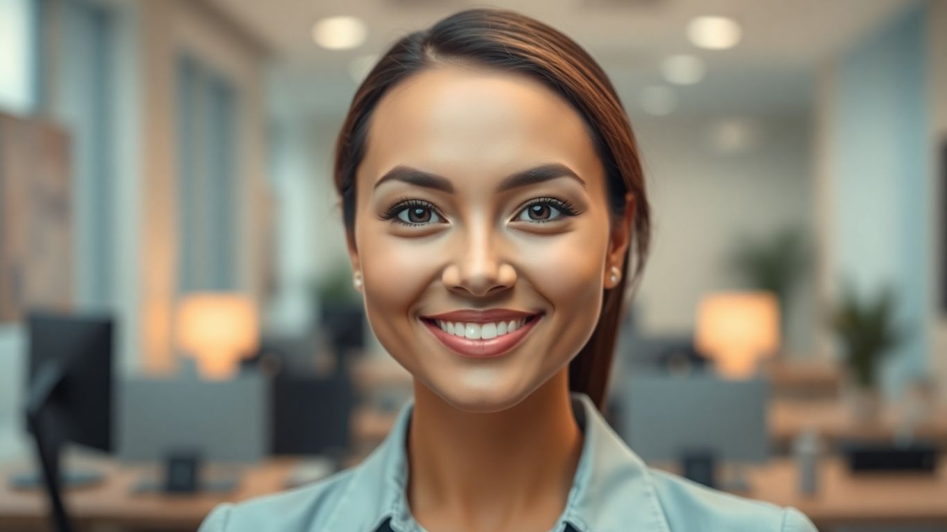 AI virtual receptionist avatar