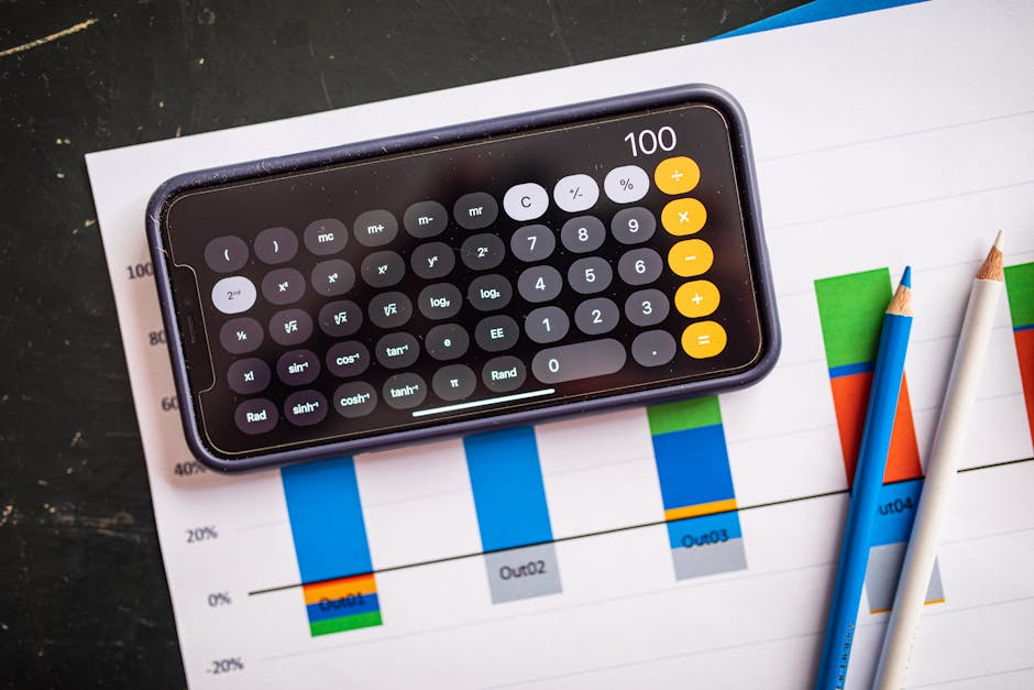 An engaging visual of a lead qualification agent on the phone, surrounded by charts and metrics illustrating their success in wind turbine maintenance business.