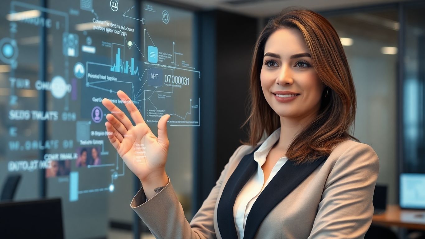Virtual assistant using holographic technology