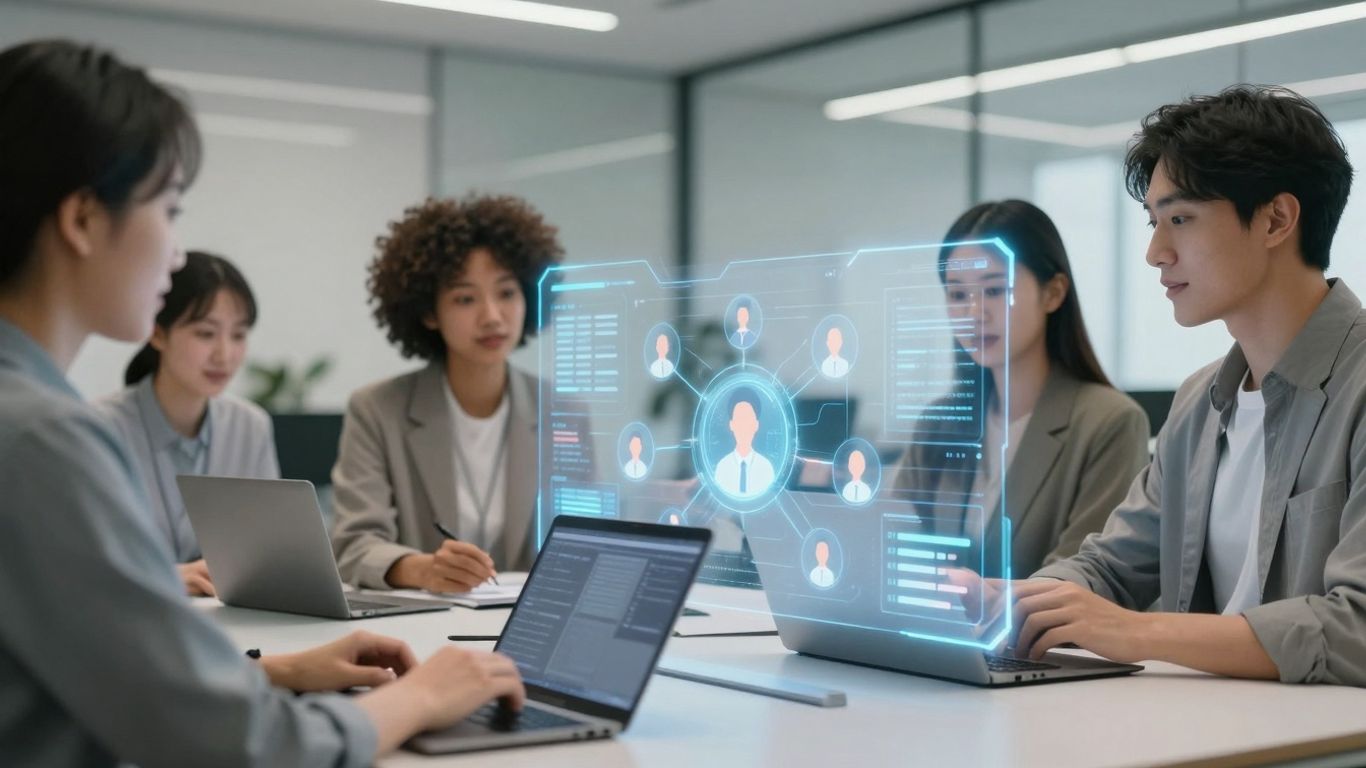 AI automation enhancing customer support experience.