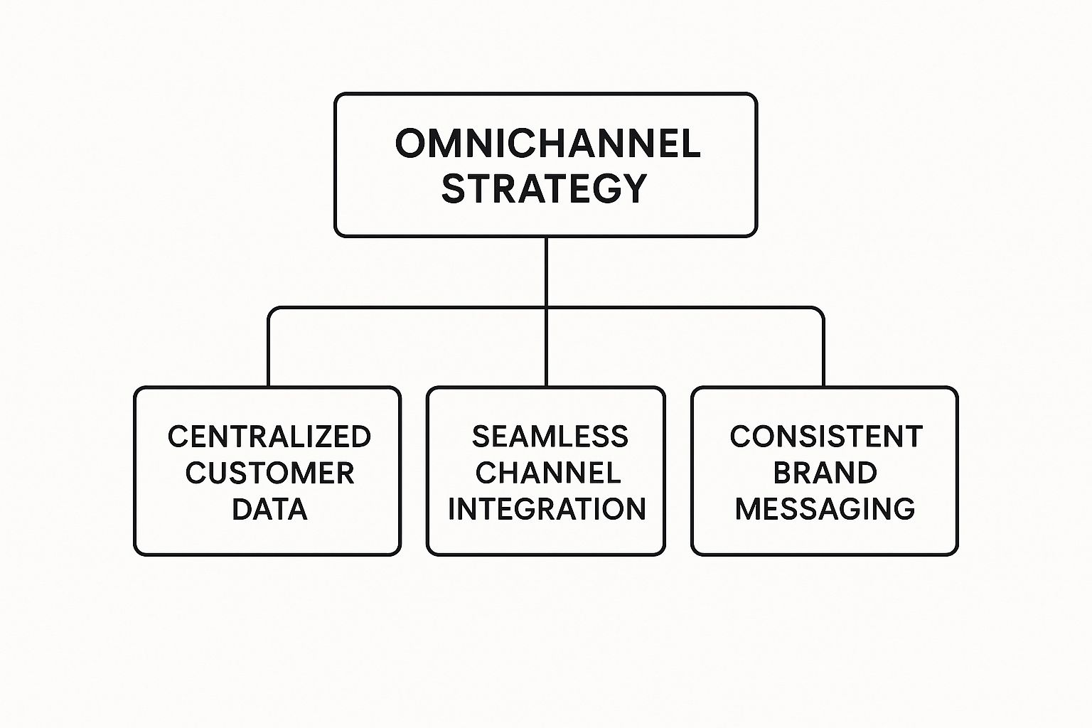 Infographic about omnichannel marketing strategy