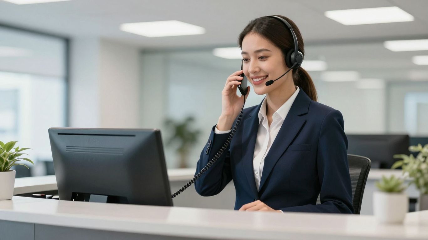 Reception Calling Phone Mastering the Art of Receptionist Answering Phone Calls: Es…