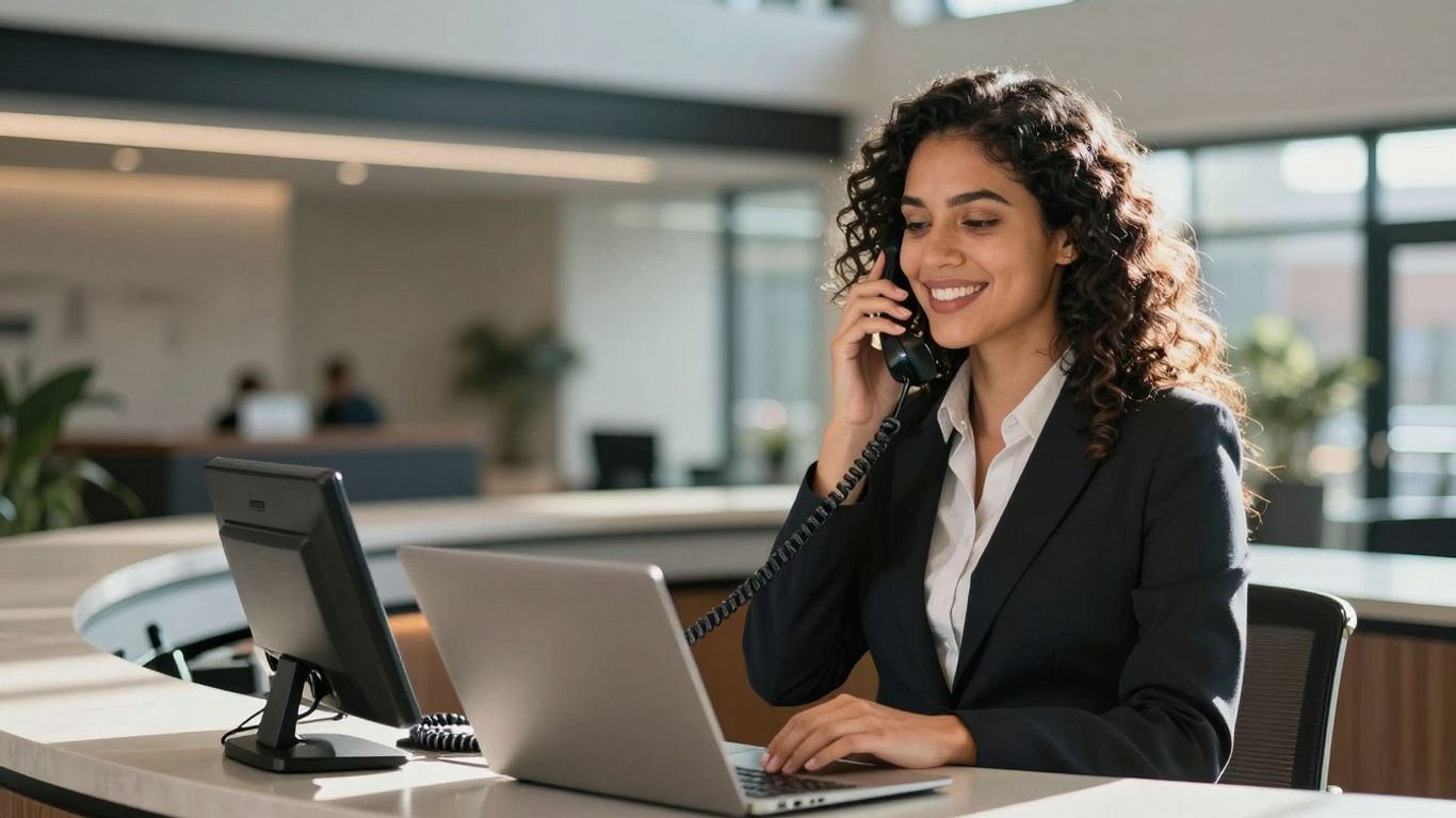 First Receptionist Mastering the First Impression: How Should a Receptionist A…