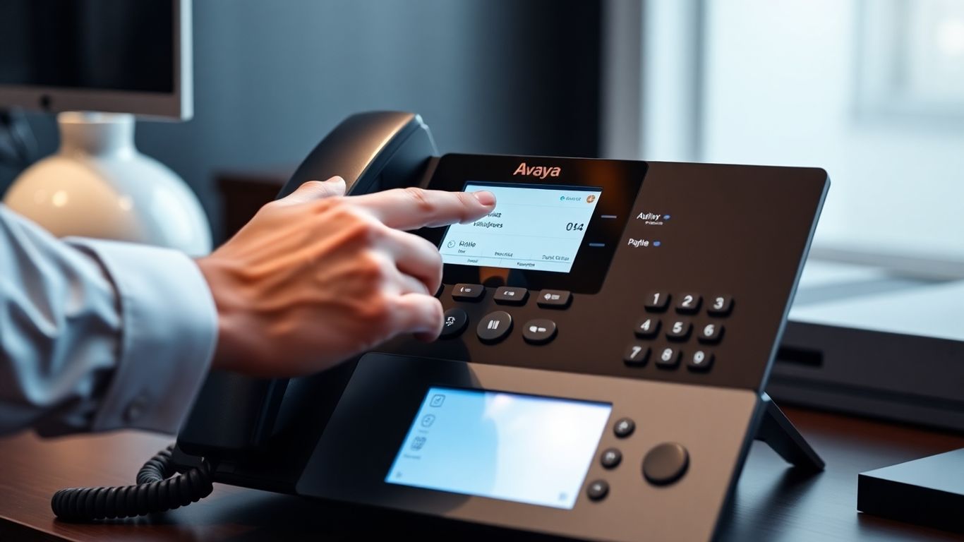 Avaya phone auto attendant setup and configuration
