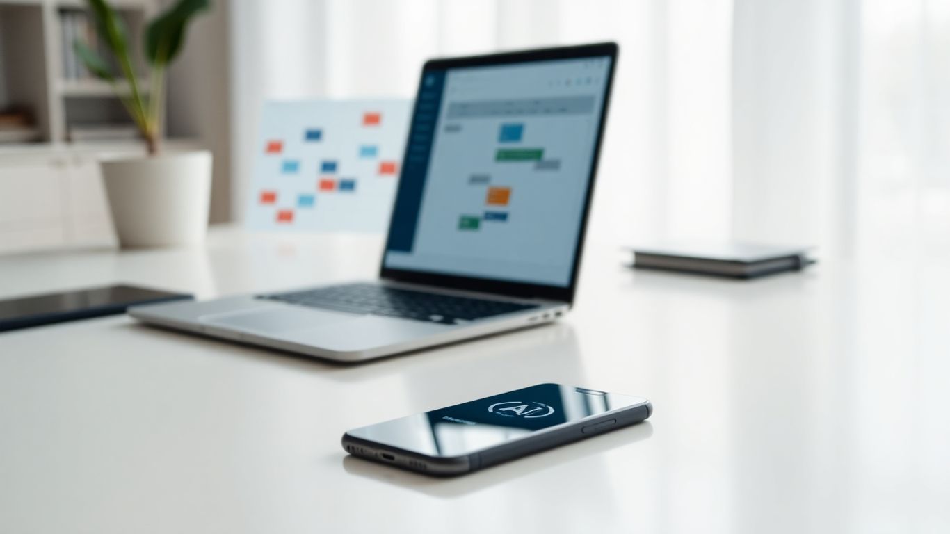 AI appointment setter streamlining a busy schedule.