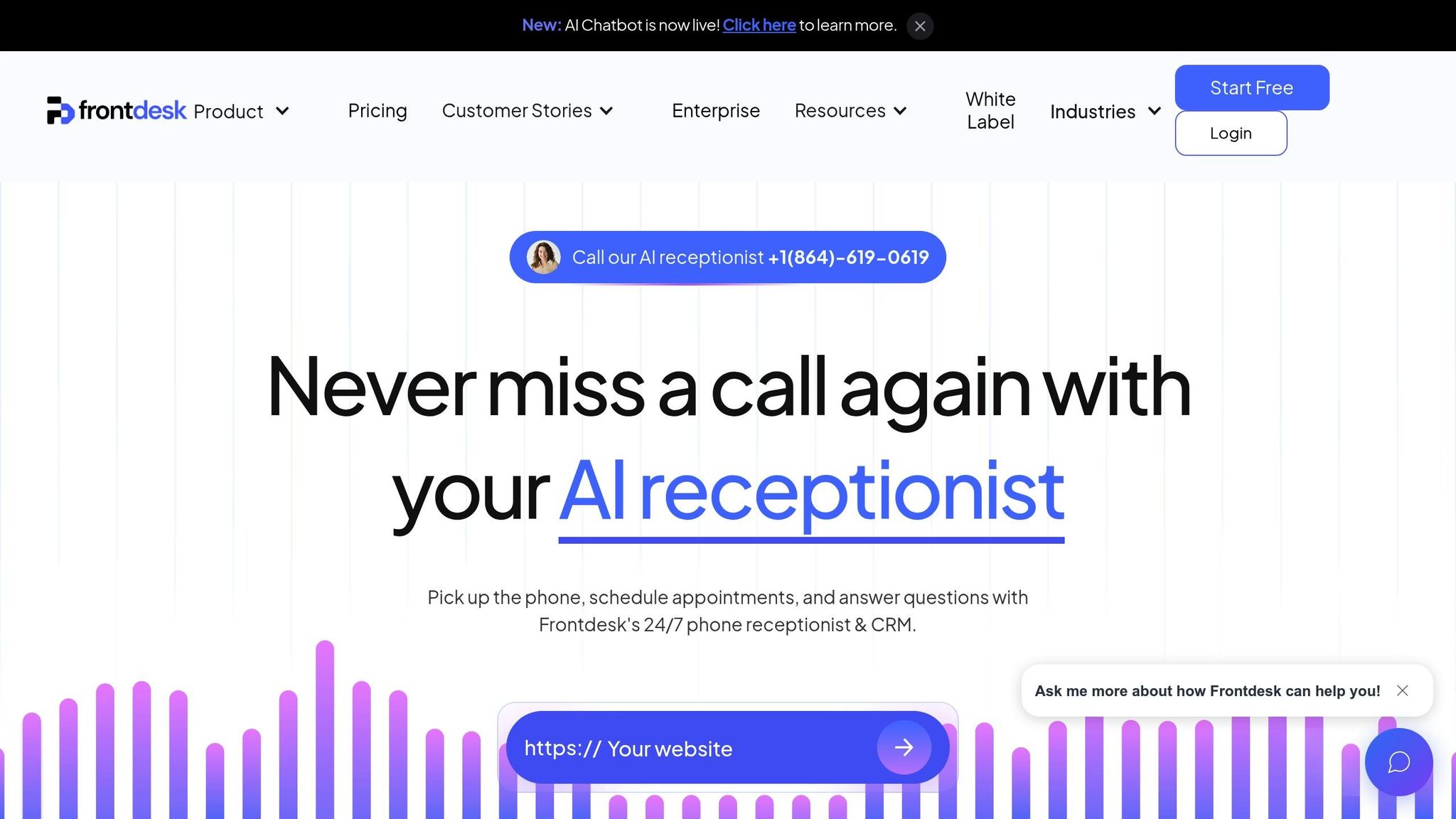 My AI Front Desk