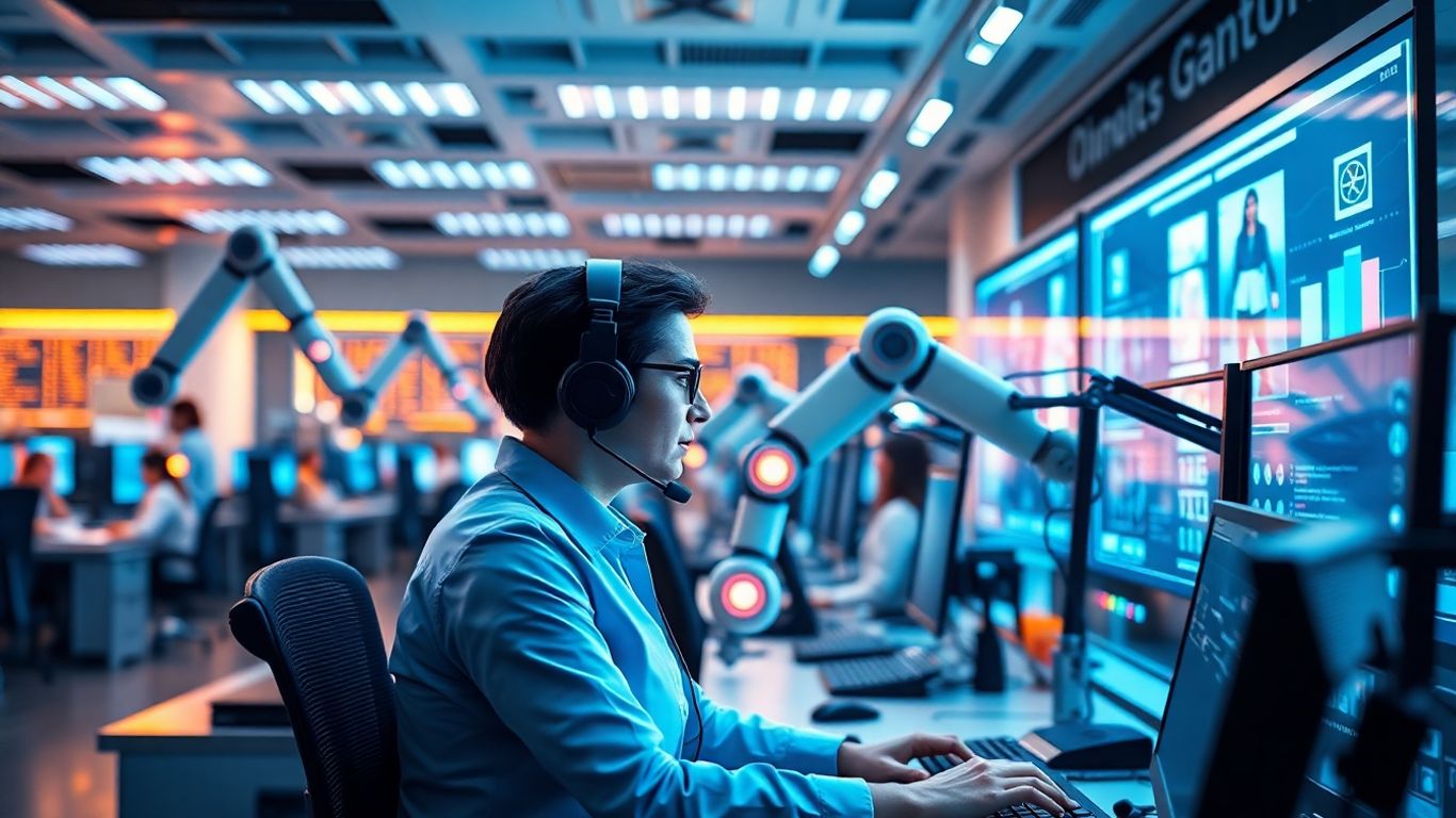 AI in call center automation