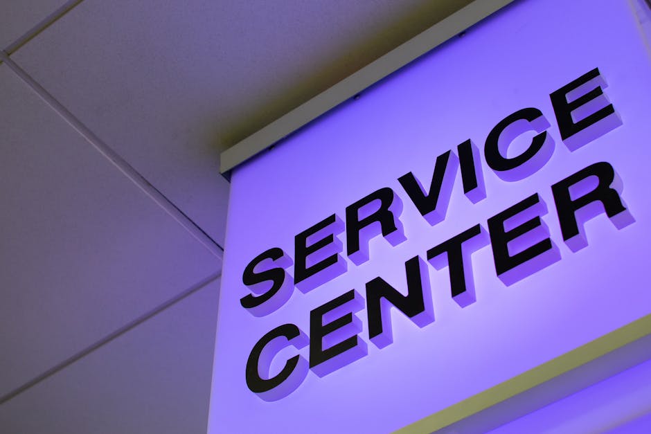 A friendly, welcoming customer service environment with a virtual assistant helping a customer on the phone.