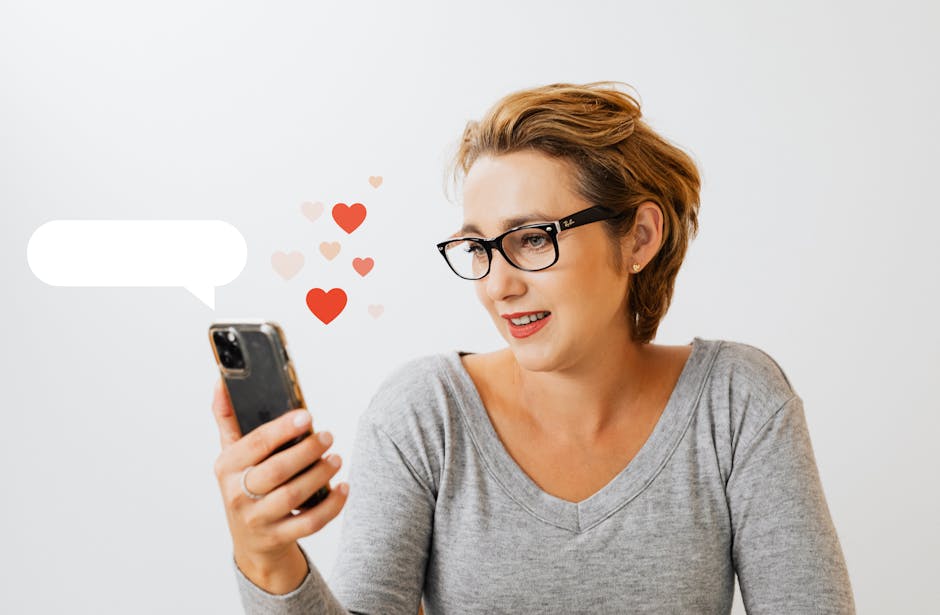 An illustration depicting a property management agent on a phone call, engaged in a conversation with a digital overlay of property listings and inquiries.