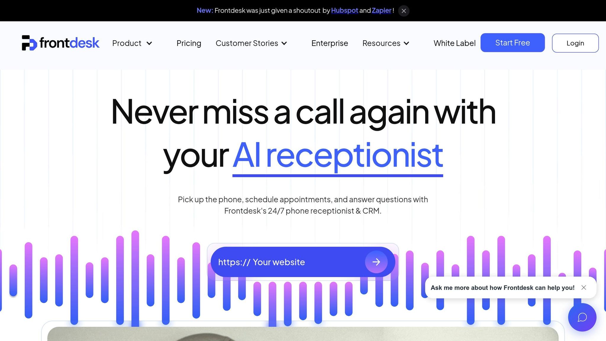 My AI Front Desk
