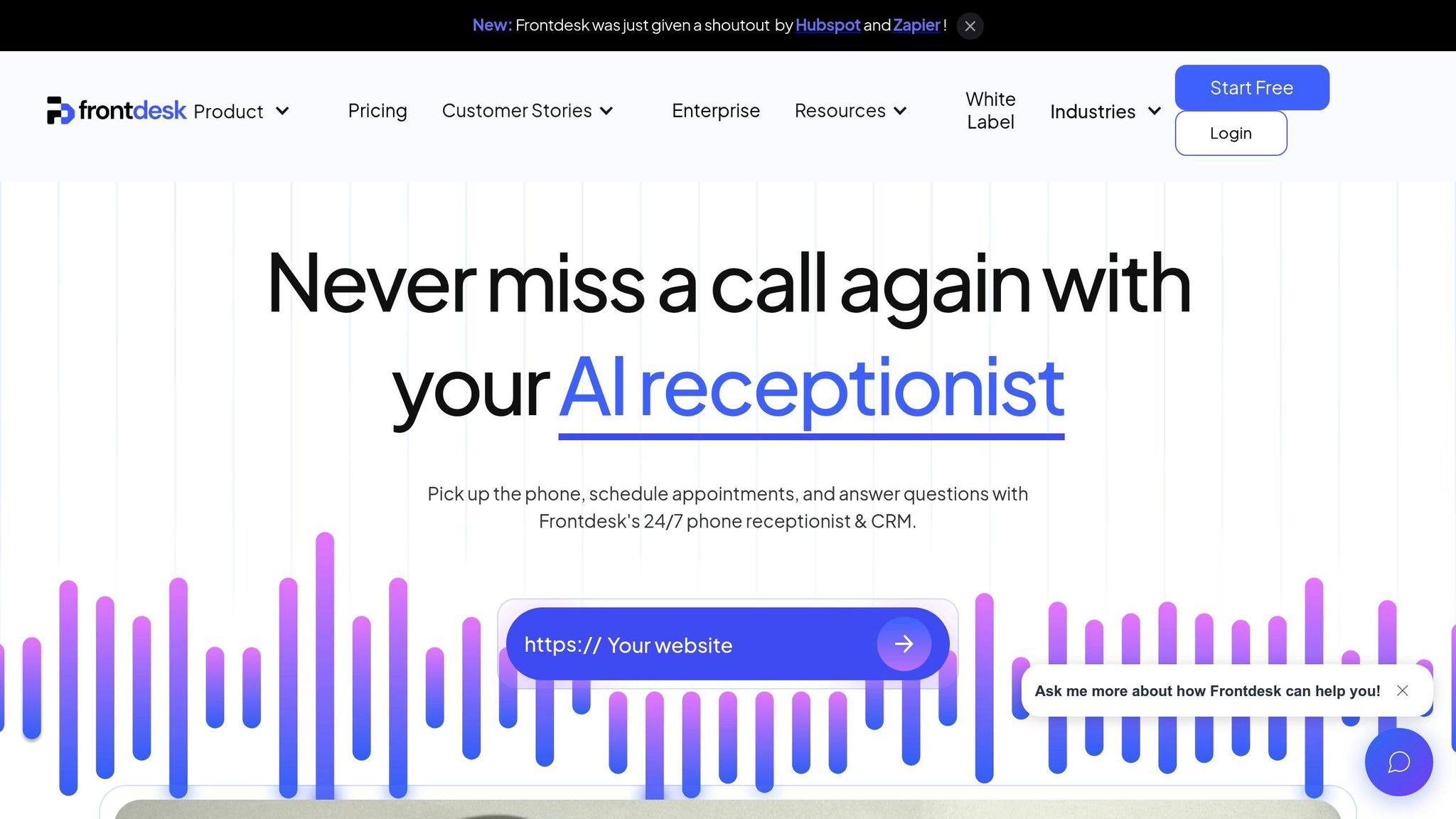My AI Front Desk