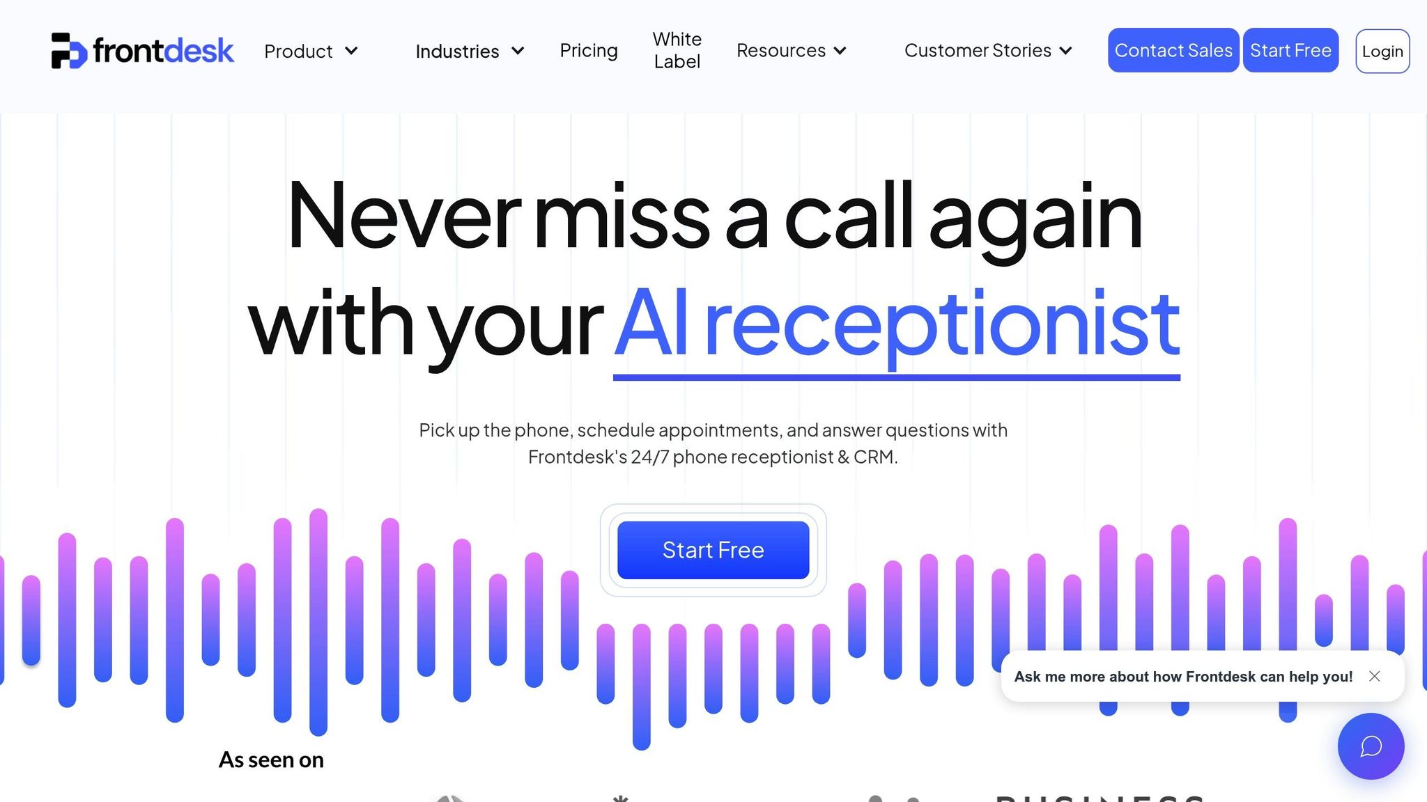 My AI Front Desk