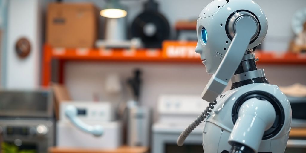 AI answering service for appliance repair.