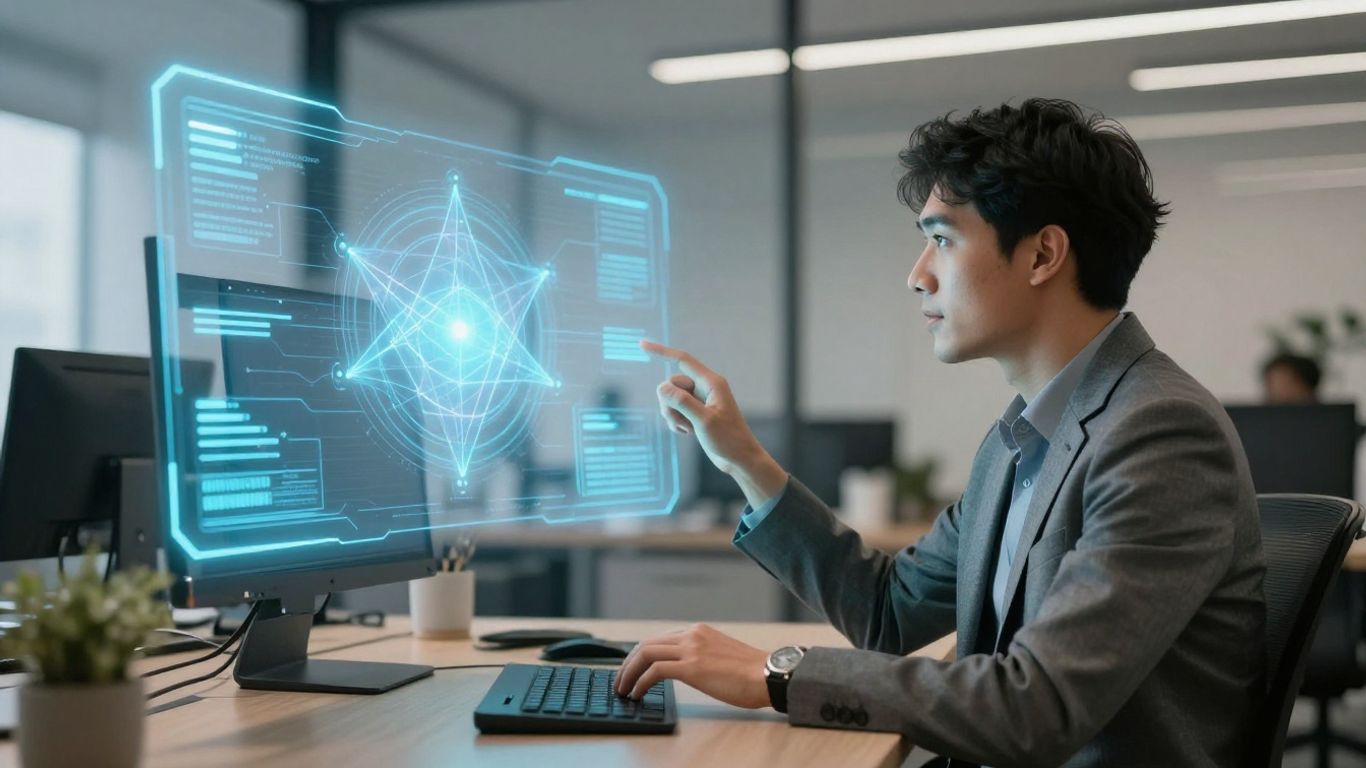 Mortgage broker using AI interface for business.