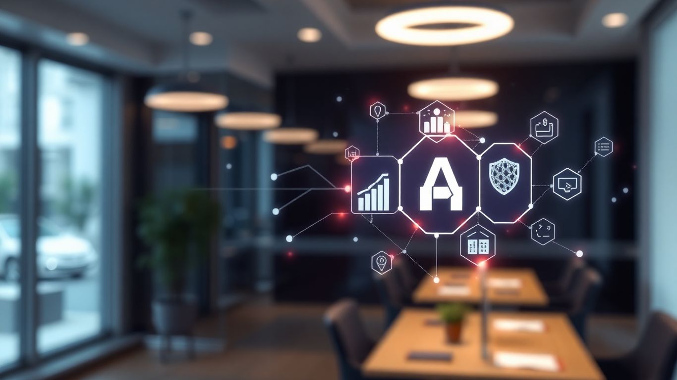 AI interface with abstract data streams