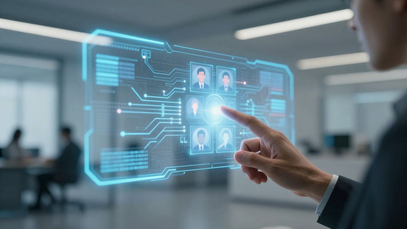 AI calling agent interface with personalized customer data.