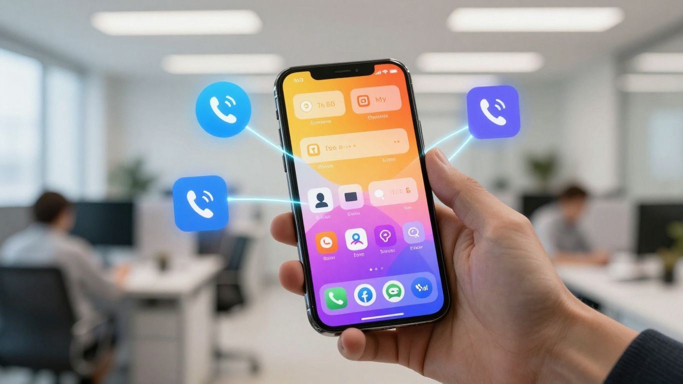 AI phone receptionist handling unlimited parallel calls simultaneously.