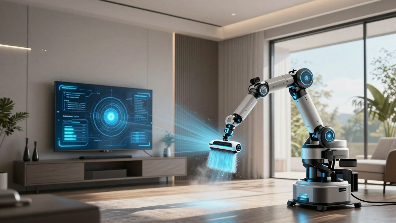AI cleaning services revolutionizing home business profits.