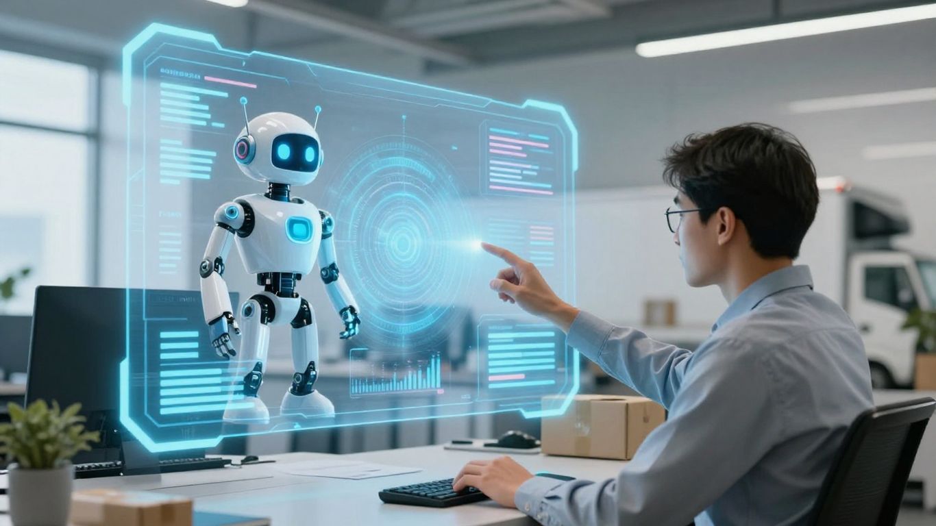 AI voice agent helping moving business operations.