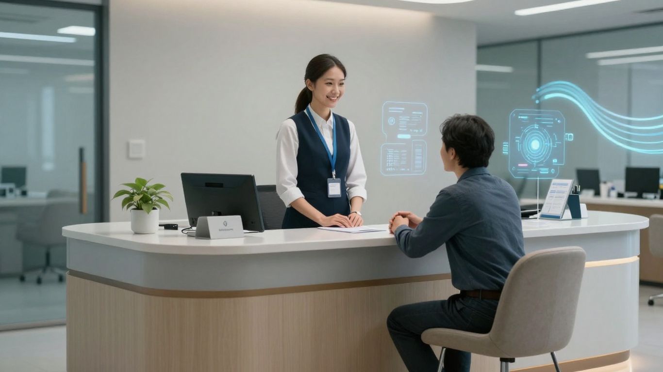 AI in medical office reception