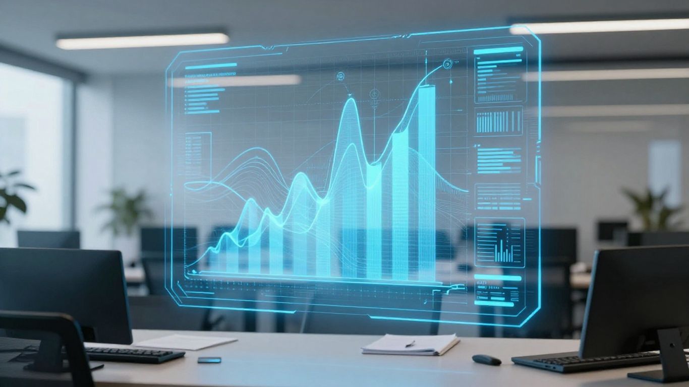 AI voice agent interface for real estate business