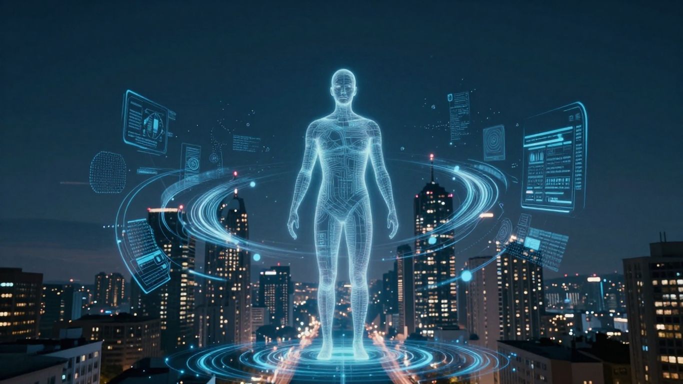 AI customer service technology interface