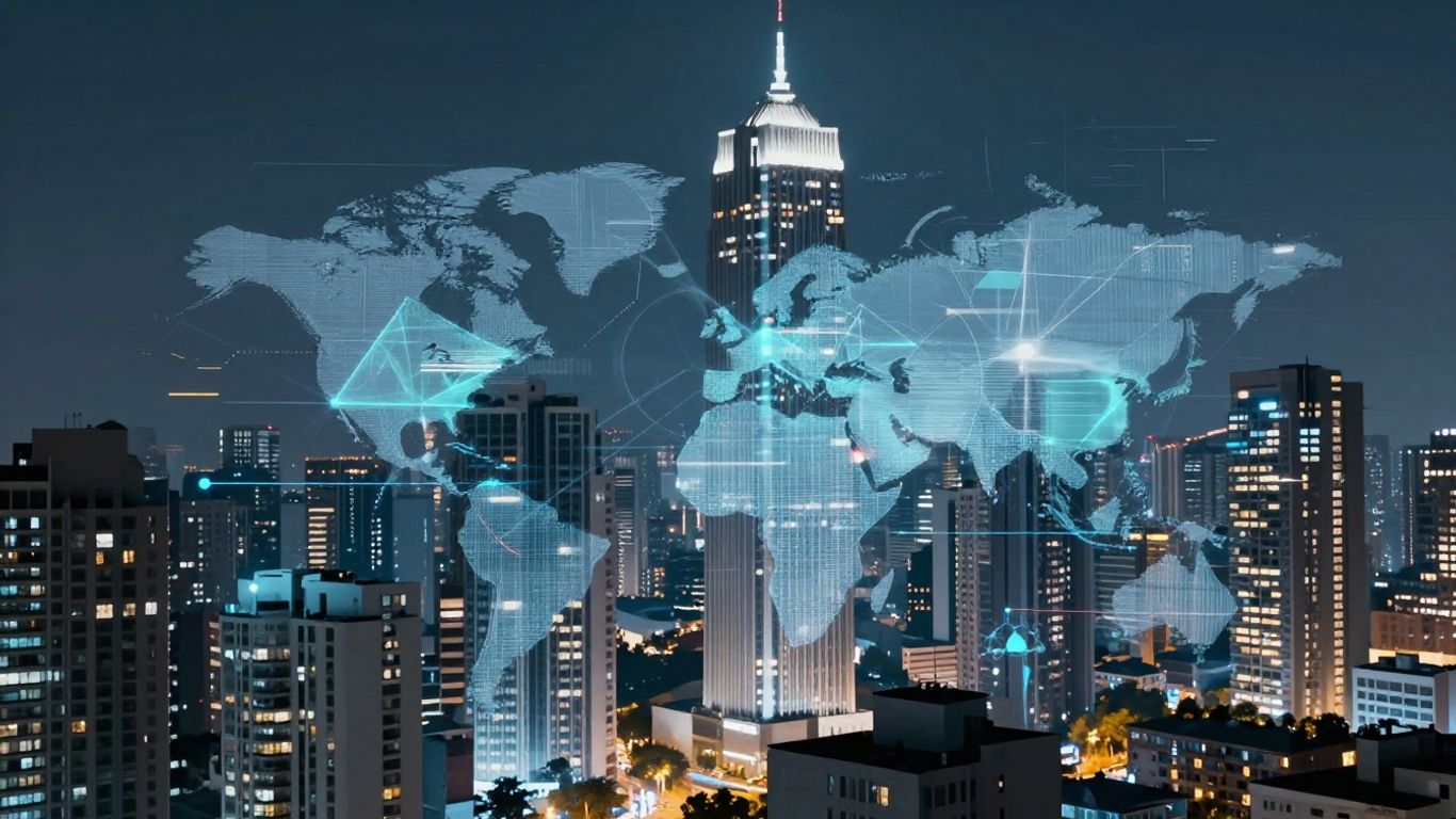 AI technology in real estate cityscape