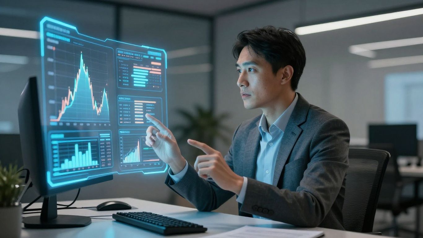 Financial advisor using AI interface
