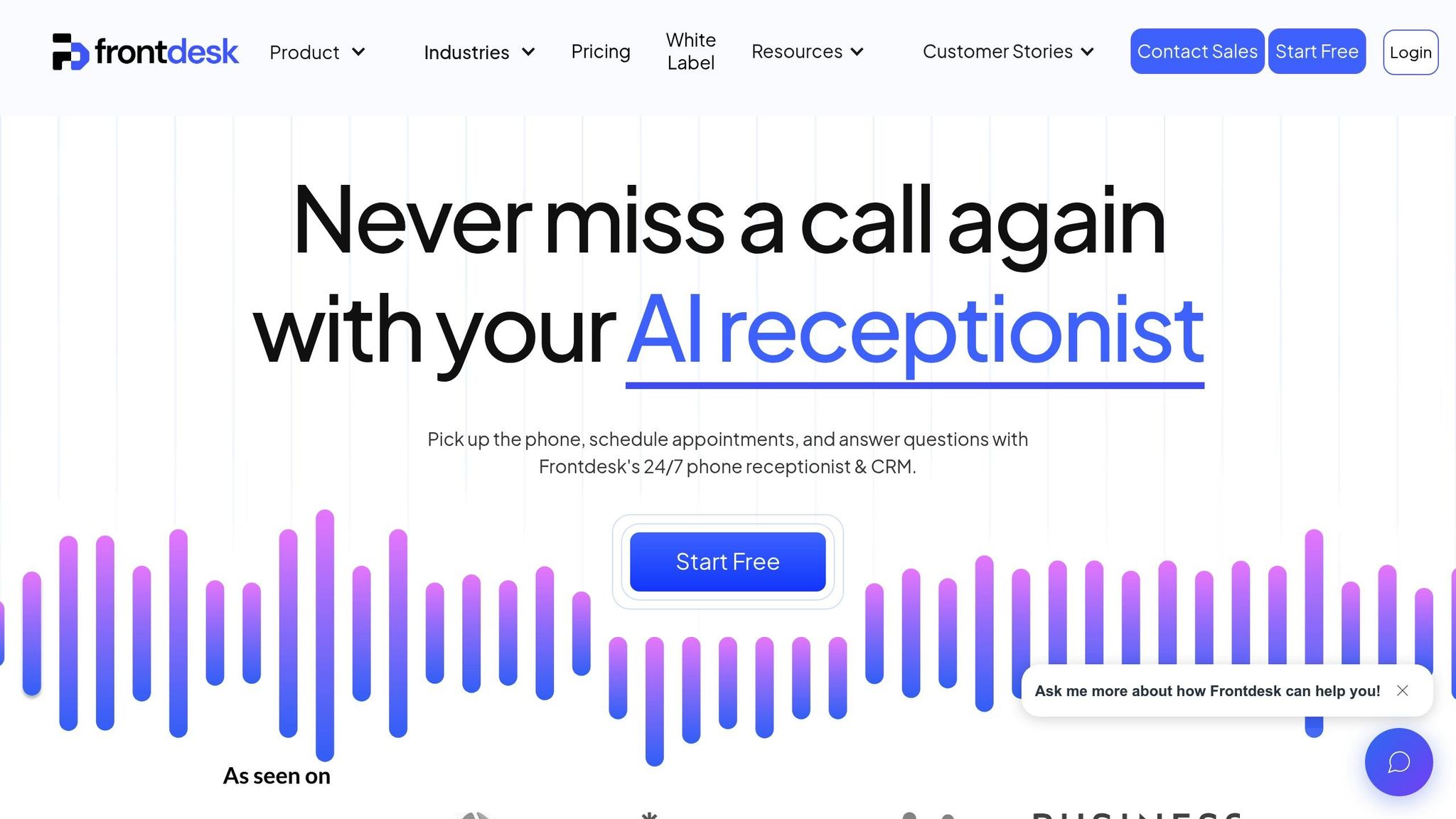 My AI Front Desk